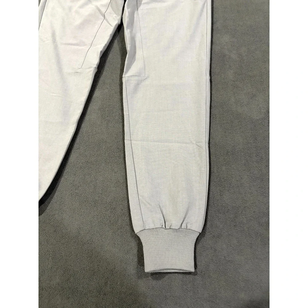 FIGS Technical Collection Jogger Scrub Pants Mens XS Gray Stretch Drawstring